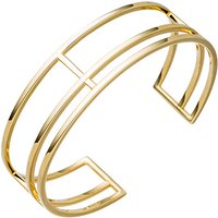 SIGO Armspange / offener Armreif 925 Silber gold vergoldet Armband mehrreihig von SIGO