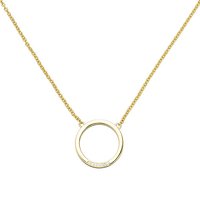 SIGO Collier Halskette 585 Gold Gelbgold 7 Diamanten Brillanten 44 cm Kette von SIGO