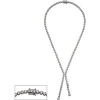 SIGO Collier Halskette 925 Sterling Silber mit Zirkonia 42 cm Kette Silberkette von SIGO