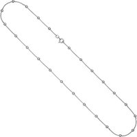 SIGO Collier Halskette mit Kugeln 925 Sterling Silber 45 cm Kette Silberkette von SIGO