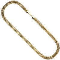 SIGO Collier Statement Halskette 925 Sterling Silber gold vergoldet 45 cm Kette von SIGO