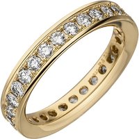 SIGO Damen Memory-Ring 585 Gold Gelbgold mit Diamanten Brillanten 1,12 ct. von SIGO