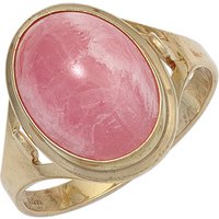 SIGO Damen Ring 585 Gold Gelbgold 1 Rhodochrosit rosa Goldring von SIGO