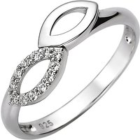 SIGO Damen Ring 925 Sterling Silber 12 Zirkonia Silberring von SIGO