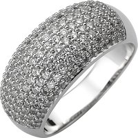 SIGO Damen Ring 925 Sterling Silber 158 Zirkonia Silberring von SIGO