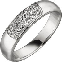 SIGO Damen Ring 925 Sterling Silber 19 Zirkonia Silberring von SIGO