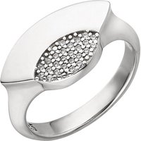 SIGO Damen Ring 925 Sterling Silber 25 Zirkonia Silberring von SIGO