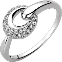 SIGO Damen Ring 925 Sterling Silber 25 Zirkonia Silberring von SIGO