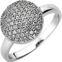 SIGO Damen Ring 925 Sterling Silber 78 Zirkonia Silberring von SIGO