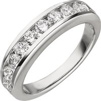 SIGO Damen Ring 925 Sterling Silber 9 Zirkonia Silberring von SIGO