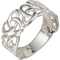 SIGO Damen Ring breit 925 Sterling Silber Silberring von SIGO