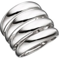 SIGO Damen Ring breit 925 Sterling Silber rhodiniert Silberring von SIGO