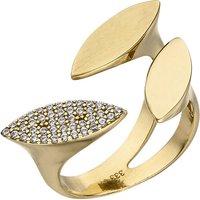 SIGO Damen Ring offen 333 Gold Gelbgold 40 Zirkonia Goldring von SIGO