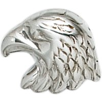 SIGO Einzel-Ohrstecker Adler 925 Sterling Silber rhodiniert von SIGO