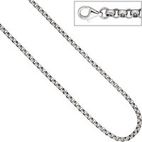 SIGO Erbskette 925 Sterling Silber 4,5 mm 50 cm Kette Halskette Silberkette Karabiner von SIGO