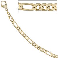 SIGO Figaroarmband 585 Gold Gelbgold 18,7 cm Armband Goldarmband Karabiner von SIGO