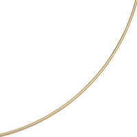SIGO Halsreif 585 Gelbgold 1,1 mm 42 cm Gold Kette Halskette Goldhalsreif Karabiner von SIGO