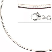 SIGO Halsreif 925 Sterling Silber 2,8 mm 45 cm Kette Halskette Silberhalsreif von SIGO