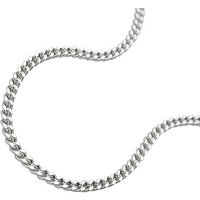 SIGO Kette Panzer 2x diamantiert Silber 925 von SIGO