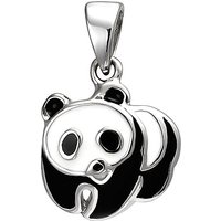 SIGO Kinder Anhänger Panda 925 Sterling Silber Silberanhänger von SIGO