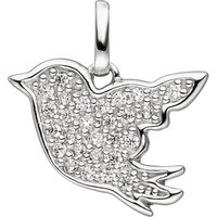 SIGO Kinder Anhänger Vogel 925 Sterling Silber mit Zirkonia Kinderanhänger von SIGO