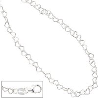 SIGO Kinder Collier Halskette aus Herzen Herzchen 925 Sterling Silber 35 cm Kette von SIGO