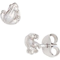 SIGO Kinder Ohrstecker Frosch 925 Sterling Silber rhodiniert Ohrringe Kinderohrringe von SIGO