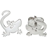 SIGO Kinder Ohrstecker Gecko 925 Sterling Silber rhodiniert Ohrringe Kinderohrringe von SIGO
