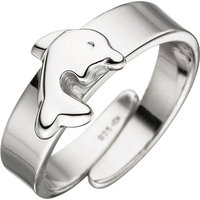 SIGO Kinder Ring Delfin 925 Sterling Silber Silberring Kinderring verstellbar von SIGO