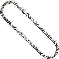 SIGO Königskette 925 Silber 7,2 mm 60 cm Karabiner Halskette Kette Silberkette von SIGO