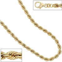 SIGO Kordelkette 585 Gelbgold 4,9 mm 45 cm Gold Kette Halskette Goldkette Karabiner von SIGO