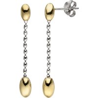 SIGO Ohrhänger 925 Silber bicolor vergoldet Ohrringe Ohrstecker SIGO Ohrhänger 925 Silber bicolor vergoldet Ohrringe Ohrstecker von SIGO