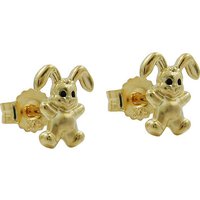 SIGO Ohrstecker, kleiner Hase, Gold 375 von SIGO