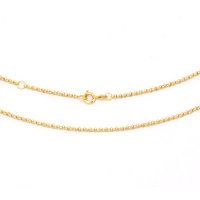 SIGO Premium Schmuck-Kette 1,5 mm, 45 cm /42,5 cm, Double von SIGO