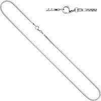 SIGO Venezianerkette 925 Silber 1,2 mm 38 cm Halskette Kette Silberkette Karabiner von SIGO