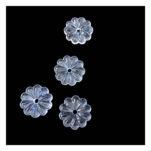 Garten-Sonnenfänger, 16 mm - 50 mm, klare Kristallform, Kronleuchter-Teile, handgefertigte Anhänger-Halsketten (Farbe: 16 mm, 200 Stück) von SIGOEC