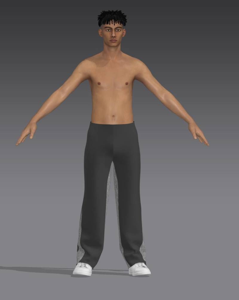 Baggy Cotton Joggers With Flare Look - Side Triangle Inserts, Comfort Stretch Panel, Unisex Streetwear, Casual Sport Pants Baggy Cotton Joggers With Flare Look - Side Triangle Inserts, Comfort Stretch Panel, Unisex Streetwear, Casual Sport Pants von SIGURBAN