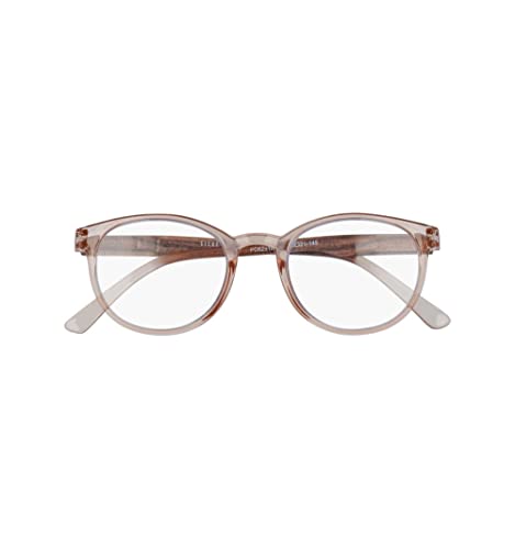 SILAC – Pink Cristal 7402 – Damen-Lesebrille mit ovalen Gläsern – Leicht, widerstandsfähig und komfortabel – Dioptrie +2,00 – Transparenter rosa Rahmen von SILAC
