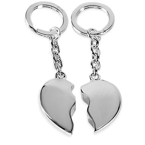 SILBERKANNE Schlüsselanhänger Herz L 9 cm 2er Set Premium Silber Plated edel versilbert in Top Verarbeitung SILBERKANNE Schlüsselanhänger Herz L 9 cm 2er Set Premium Silber Plated edel versilbert in Top Verarbeitung von SILBERKANNE