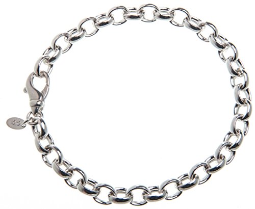 Erbskette Armband 7mm - 925 Sterling Silber, Länge 16cm von SILBERKETTEN STORE DEIN SCHMUCK ONLINE SHOP