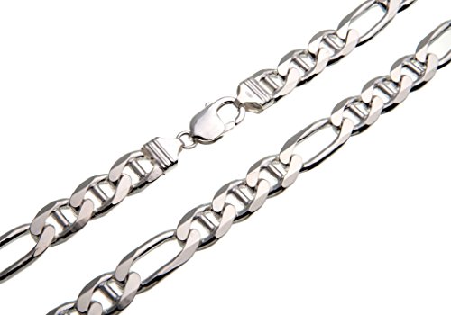 Figaruccikette 11mm Breite - Länge 70cm - echt 925 Silber von SILBERKETTEN STORE DEIN SCHMUCK ONLINE SHOP