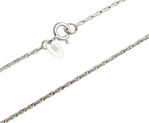 Haferkornkette, Silberkette - 1,5mm Breite - Länge 38cm - echt 925 Silber von SILBERKETTEN STORE DEIN SCHMUCK ONLINE SHOP