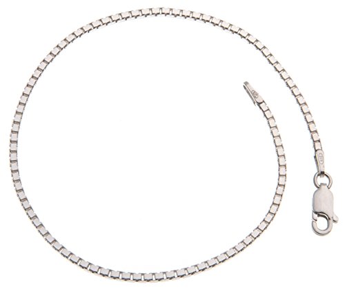 Hochwertiges Venezianerkette Armband 1,6mm Breite - 925 Silber, Länge wählbar 16-25cm von Silberketten Store