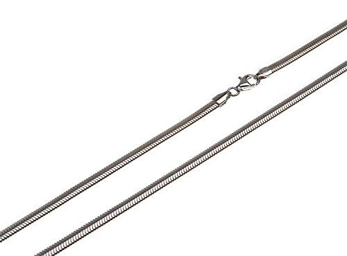 Ovale Schlangenkette, 3,5mm - 925 Sterling Silber, Länge 40-100cm von SILBERKETTEN STORE DEIN SCHMUCK ONLINE SHOP