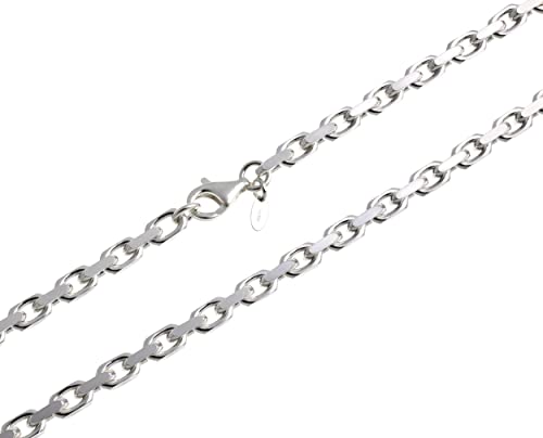 SILBERKETTEN STORE DEIN SCHMUCK ONLINE SHOP Massive 4,5mm Ankerkette - echt 925 Silber, Länge 40-100cm … von SILBERKETTEN STORE DEIN SCHMUCK ONLINE SHOP