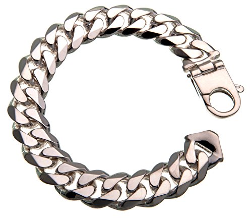 Panzerkette Armband - 14mm Breite - Länge 22cm - echt 925 Silber Panzerkette Armband - 14mm Breite - Länge 22cm - echt 925 Silber von Silberketten Store