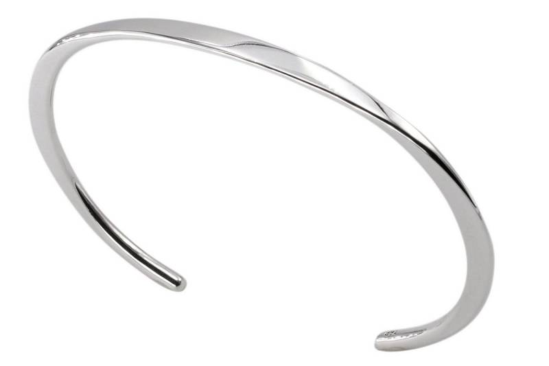 SILBERMOOS Armreif Elegante Armspange, 925 Sterling Silber von SILBERMOOS