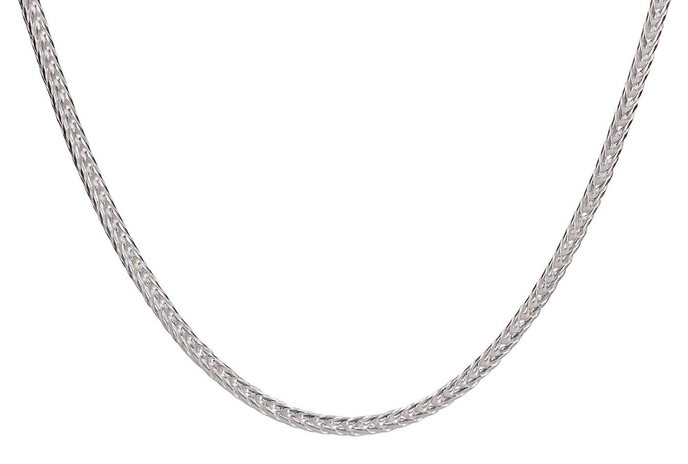SILBERMOOS Collier Fuchsschwanz-Collier, 925 Sterling Silber SILBERMOOS Collier Fuchsschwanz-Collier, 925 Sterling Silber von SILBERMOOS