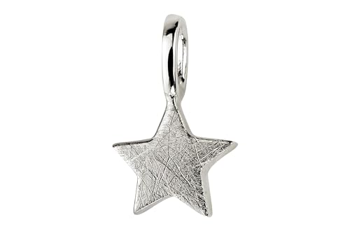 SILBERMOOS Damen Anhänger Stern Sternchen Star klein 925 Sterling Silber von SILBERMOOS