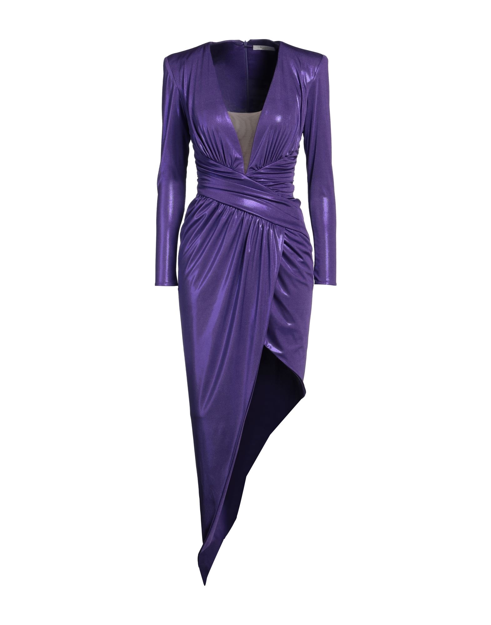 SILENCE LIMITED Midi-kleid Damen Violett von SILENCE LIMITED